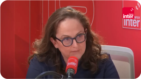 Emma Haziza à la radio chez France Info