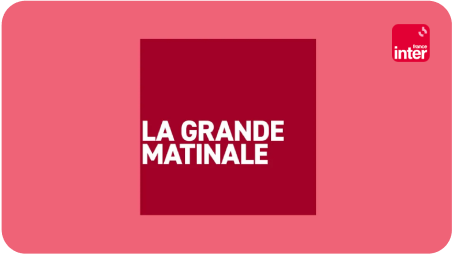Logo de la grande matinale sur france info
