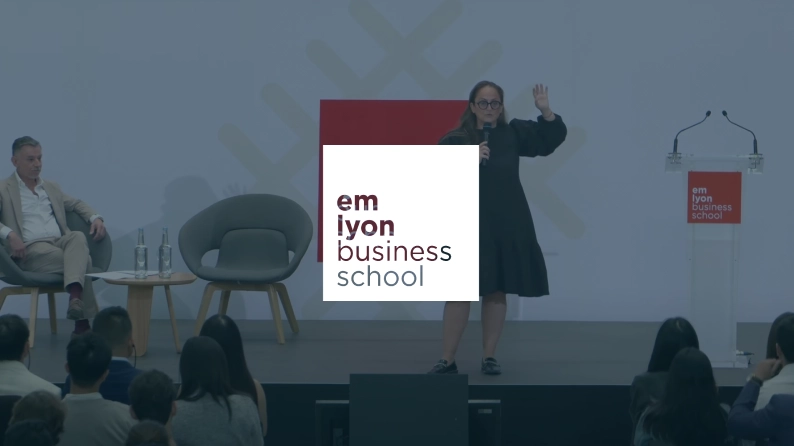 Conférence d'Emma Haziza à l'em business school Lyon