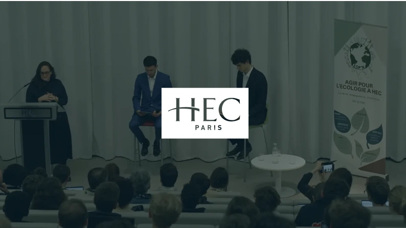 Emma Haziza en conférence à HEC Paris